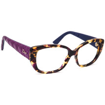 Christian Dior Sunglasses Frame Only Lady2R GRVk2 Tortoise/Purple Italy 55mm - £200.45 GBP