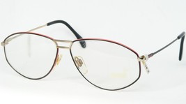 Mondi Von Metzler 5527 782 Schwarz/Rot/Gold Brille Brillengestell 59-12-135mm - £51.87 GBP