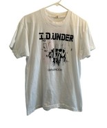 Vtg 80s I.D. Under Genericide Punk Rock Group Band Screen Stars Tag L Si... - €577,50 EUR