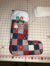 Quilted Christmas Stockings ( Handmade, TLohr Originals) - £10.20 GBP