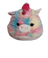 Squishmallows Unicorn Kellytoy 20” Tie-Dye Sparkle Horn Rare Large - $282.25 MXN
