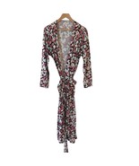 J Jill Ultrasoft Belted Long Robe Size Small Comfort Sleep Floral Colorf... - $551.60 MXN