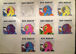 BOB MARLEY ,THE WAILERS (ORIGINAL VINTAGE CD CONCEPT ARTWORK) - $791.99