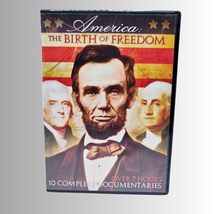 America: The Birth Of Freedom DVD 10 Complete Documentaries Lincoln Jeff... - $4.23 CAD