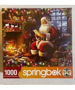 Springbok Christmas Santa Jigsaw Puzzle 1000 Piece Durable Fit Pieces 24... - €22,70 EUR
