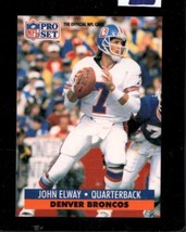 1991 Pro Set #138 John Elway Nmmt Broncos Hof - £4.23 GBP