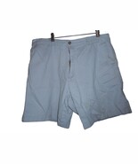 Beige twill  Men&#39;s Shorts Sz 38  100% cotton flat front - $275.85 MXN