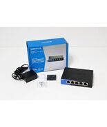 Linksys SE3005 5-Port Gigabit Ethernet Switch - Black/Blue - $13.99