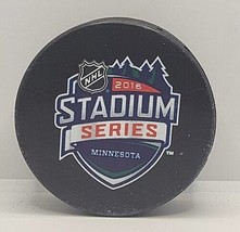 2016 Stadium Series NHL Hockey Puck - Souvenir - Minnesota - Inglasco - $13.79