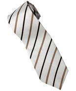EBR2 Brown Black White Necktie - $19.99
