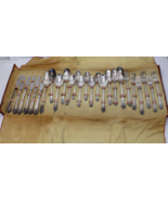 Original Rogers Deluxe Plate &quot;Precious&quot; Service For 6 &amp; 2 Serving Spoons... - $51.99