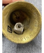 Vintage Brass Marked Criterion Bell Made in India 3 5/8” Cow Bell - £12.46 GBP