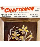 The Craftsman 1962 Craft Magazine Projects And Leatherworking Vol 6 #5 DWMM - $27.40 CAD