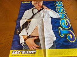 Jesse Mccartney Green Day teen magazine poster clipping Tiger Beat boxer... - £3.93 GBP