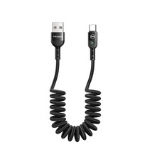 [Type-C] Anti Winding Cable, Quick Charge Qc 4.0 Usb C Charging Data Coi... - £18.01 GBP