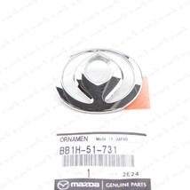 NEW GENUINE MAZDA 1991-1997 MX MIATA FRONT BUMPER CHROME EMBLEM BB1H-51-731 - $30.66
