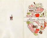 Holiday Inn Room Service Menu 1973 - $11.88