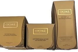 Cocoage Cosmetics, Hot Temp 24K - Trio - All 3 New Sealed In Box - Repai... - $975.00