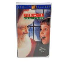 Miracle on 34th Street (VHS, 1995) John Hughes Christmas Movie Tested - £5.45 GBP