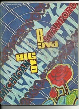 1972 Rose Bowl Game Program Michigan Wolverines Stanford Indians - £56.98 GBP