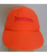 Rare 80&#39;s Vintage Nylon Jantzen Beach Surf Snapback Hat Cap Neon Orange - $311.86 MXN