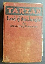 1928 Tarzan Lord of the Jungle Book  Edgar Rice Burroughs U30 - £7.98 GBP