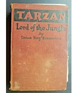 1928 Tarzan Lord of the Jungle Book  Edgar Rice Burroughs U30 - £7.82 GBP