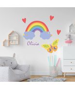 Boho Colorful Rainbow with Butterfly Wall Stickers for Teen Girl - Color... - £77.58 GBP