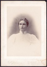 Maude G. Whitney Cabinet Photo - Orange High School, MA Class of 1896 - £14.05 GBP