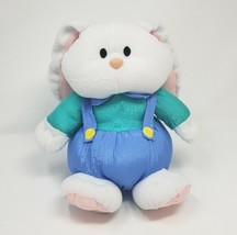 Vintage 1994 Gibson Greetings Baby Nylon Bunny Rabbit Stuffed Animal Plush Toy - £26.15 GBP