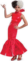 DISNEY Cruella Tween Teen Red Dress Costume Play Halloween Cosplay XL 14-16 New - £20.34 GBP