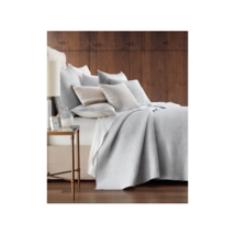 Hotel Collection Lateral 180 Thread Count Coverlet Size Full/Queen Color Beige - $280.78