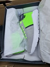 Tommy Hilfiger Men&#39;s NUMLY Sneaker Light Grey Lime Green EU 43.5 US 10.5 - £63.61 GBP