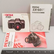 Pentax P30t ZX-60 Caméra Manuel Lot - £35.74 GBP