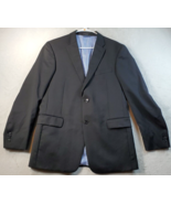 Tommy Hilfiger Blazer Jacket Mens Size 40 Black Wool Single Breasted Two... - £26.83 GBP