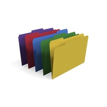 Staples File Folders 1/3 Cut Legal Size Assorted Colors 200/Carton ST229... - $57.94