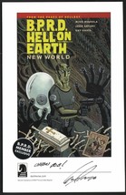 Guy Davis Hellboy SIGNED Comic Art Print BPRD Dark Horse Promo Hell on Earth - £11.60 GBP
