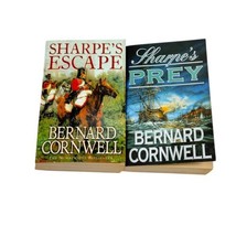 Sharpes Escape &amp; Sharpe&#39;s Prey Bernard Cornwell Lot 2 Book PB - $17.76