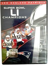 NFL Super Bowl LI Champions New England Patriots DVD 2016 SEALED Football 51 - £8.67 GBP