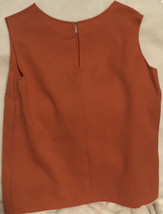 Vintage Women’s Sleeveless Red Top Shirt Large - £7.11 GBP