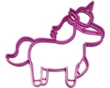 6x Unicorn Magical Horse Fondant Cutter Cupcake Topper 1.75 IN USA FD2303 - £6.24 GBP