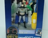 Batman Battery Powered Toothbrush W/ Stand Animated Series Soft Bristles... - $35.63