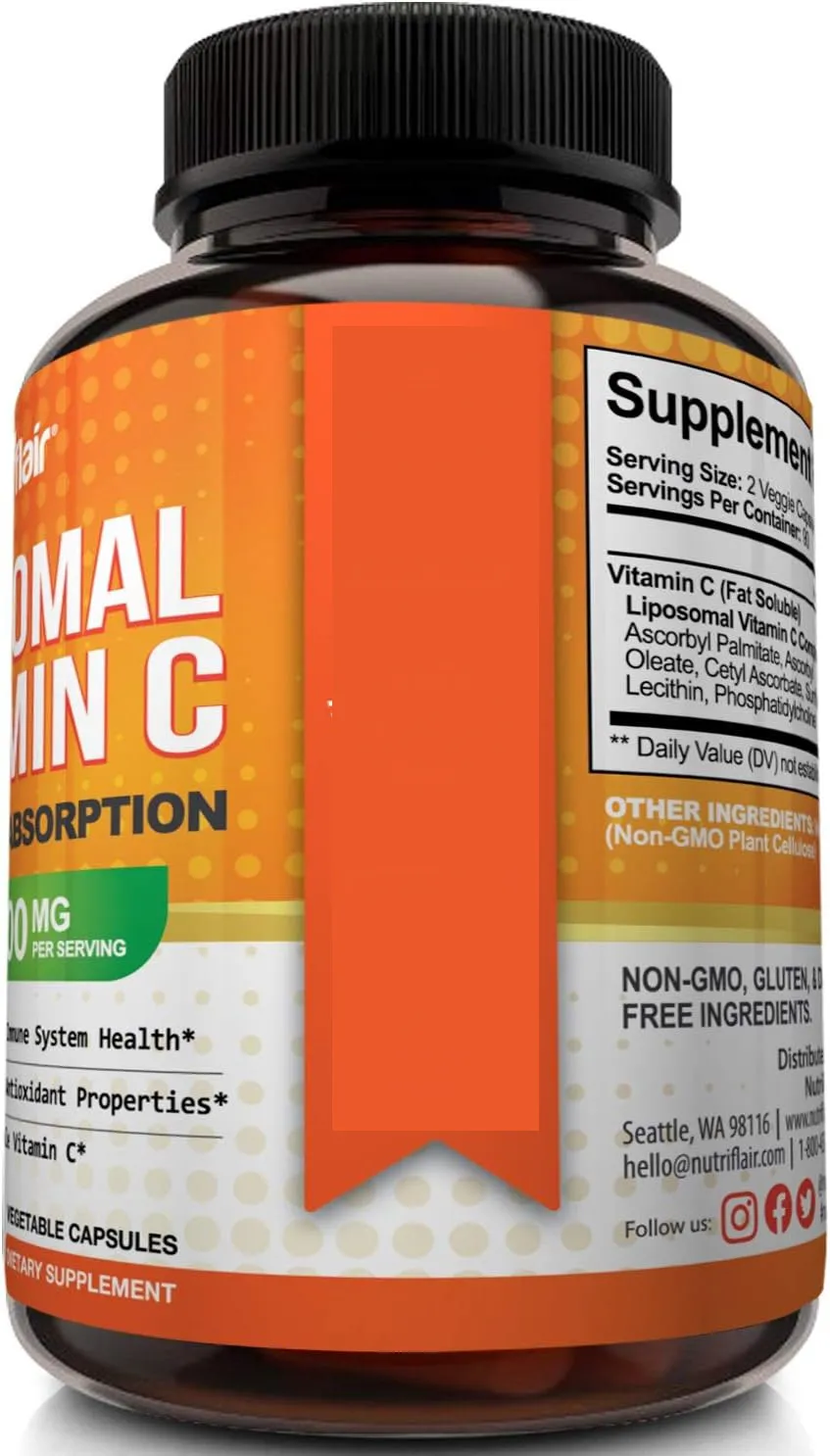 VC Vitamin C Capsules - $296.15 MXN