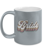 Bride Mugs Bride, Bachelorette, Retro Silver-M-Mug  - £14.34 GBP