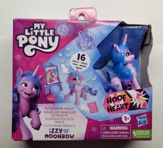 My Little Pony! Izzy Moonbow Cutie Mark Magic Pony Figure &amp; Accessories - £17.20 GBP