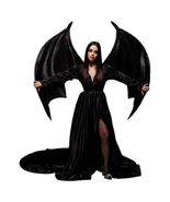 interoknack Black Dragon Bat Vampire Wings  Adult Gothic Angel Demon Co... - $1,264.42 CAD