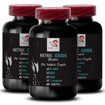 Nitric Flow - NITRIC OXIDE BOOSTER - Muscle Dynamics 3 Bottles 180 Tab - £39.65 GBP