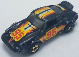 Vintage Hot Wheels 1974 Porsche P-911 Black #95 - $15.79