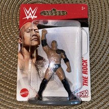 Dwayne &quot; The Rock &quot; Johnson Mattel Micro Collection Mini Figurine - WWE/WWF-NEW - £3.12 GBP