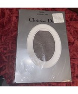 Christian Dior Graphite Gray Size 3 Control Top Pantyhose Sandalfoot Irr... - $319.38 MXN